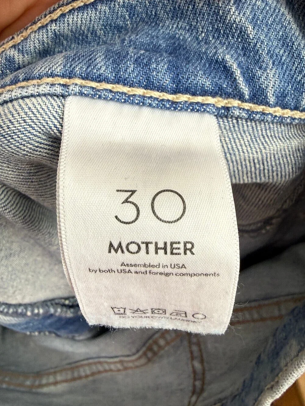 MOTHER The Tab Roller Skimp High-Rise Flare Jeans - Size - 30 - New with Tags